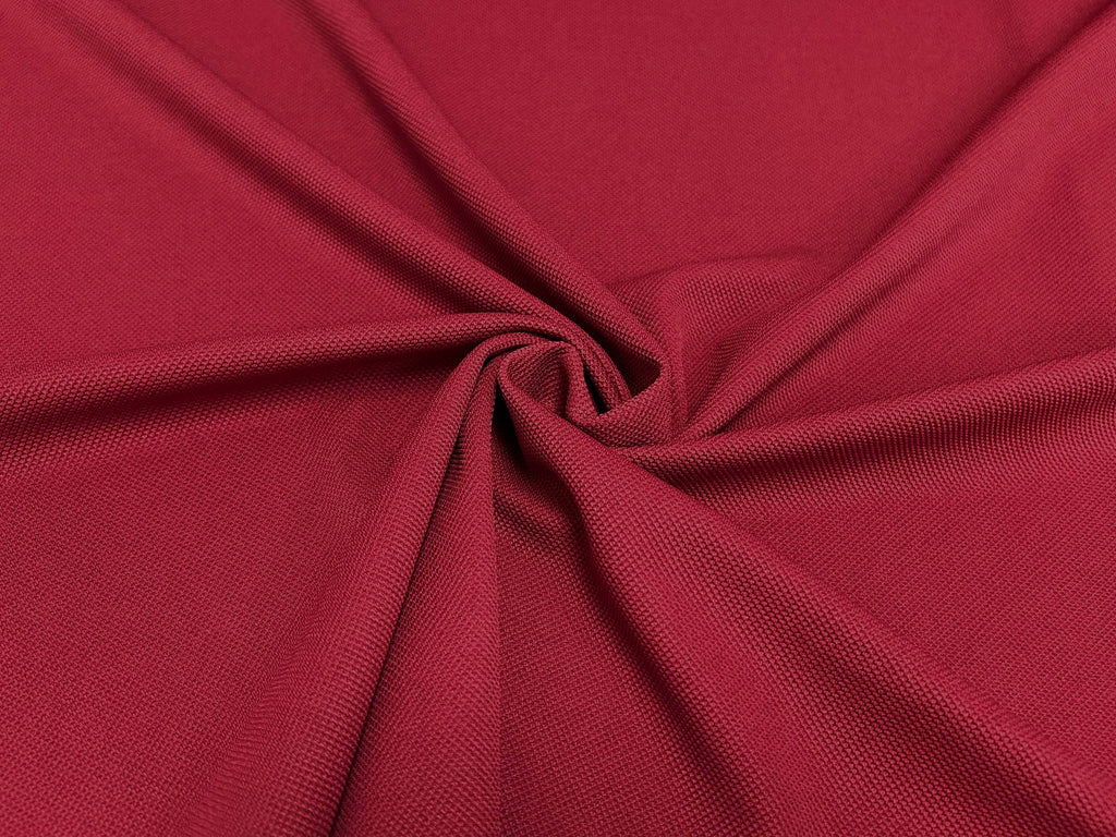 Poly Pique Diamond Knit (Moisture Wicking)