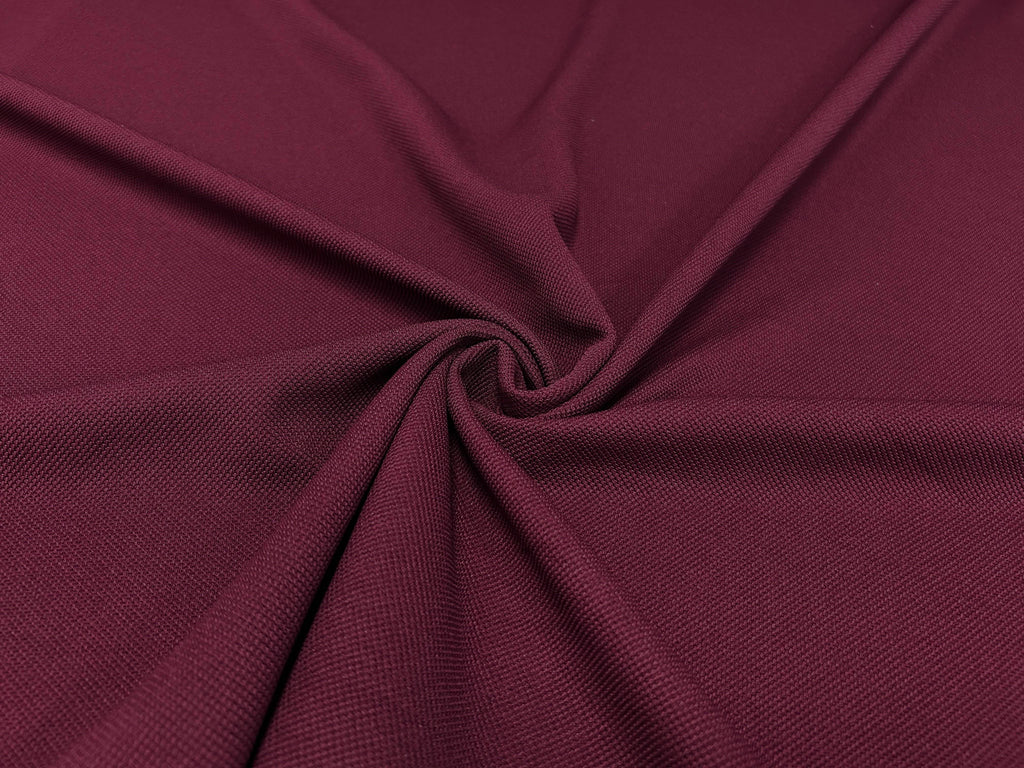 Poly Pique Diamond Knit (Moisture Wicking)