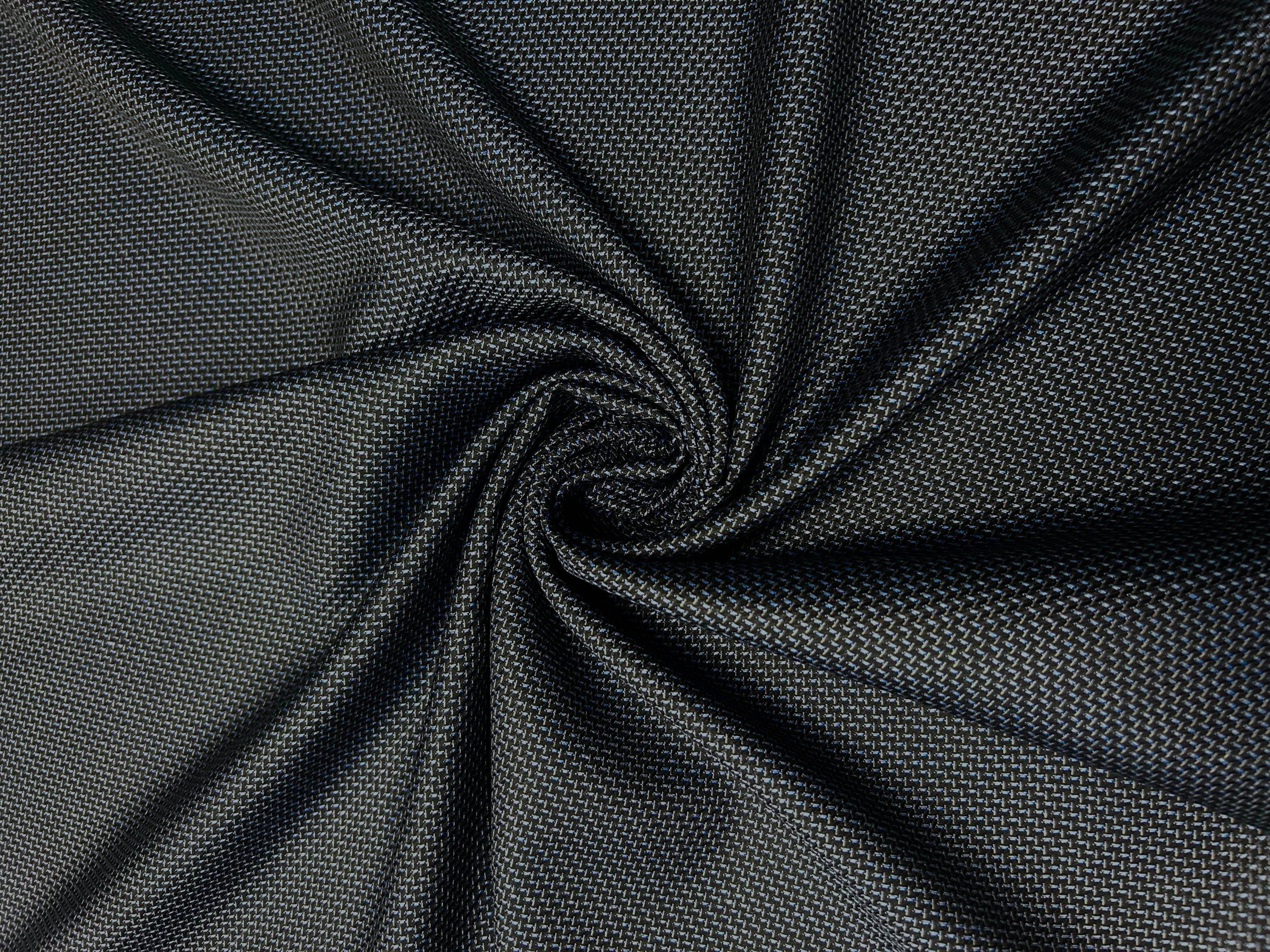 Silk and Wool Suiting Royal