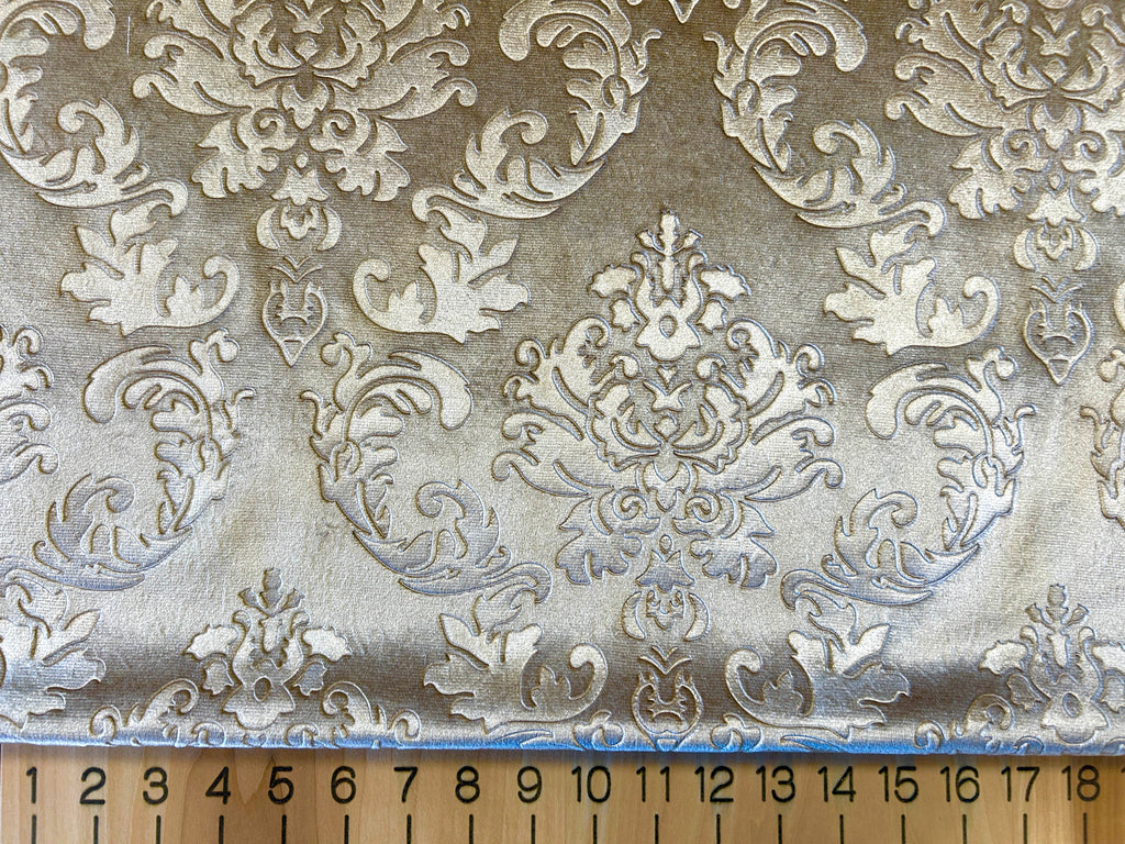 Damask Embossed Velvet