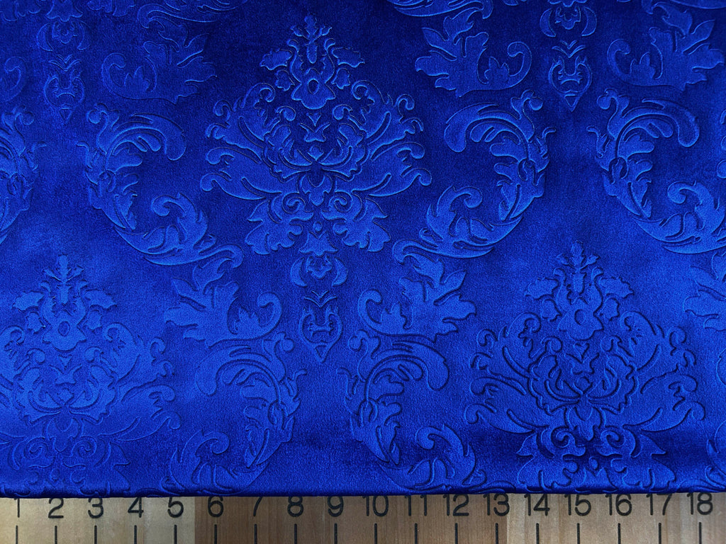 Damask Embossed Velvet