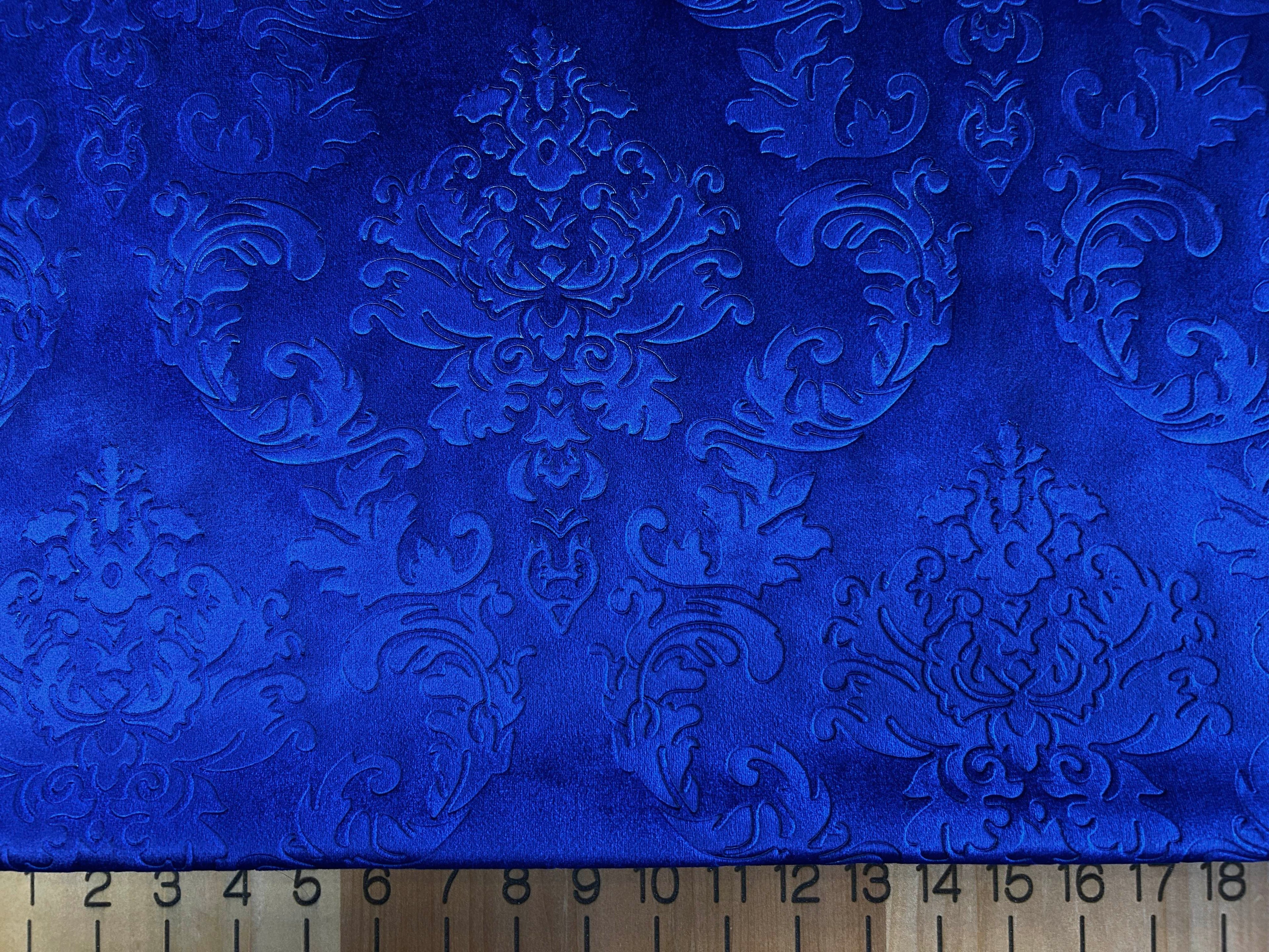 Damask Embossed Velvet