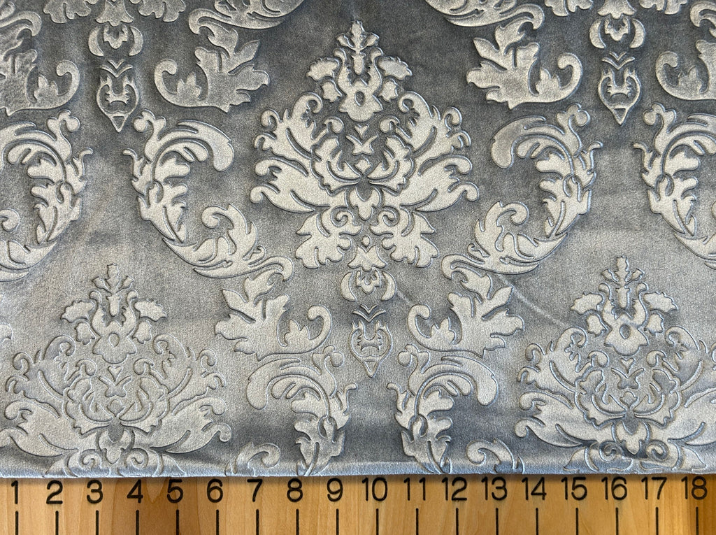 Damask Embossed Velvet