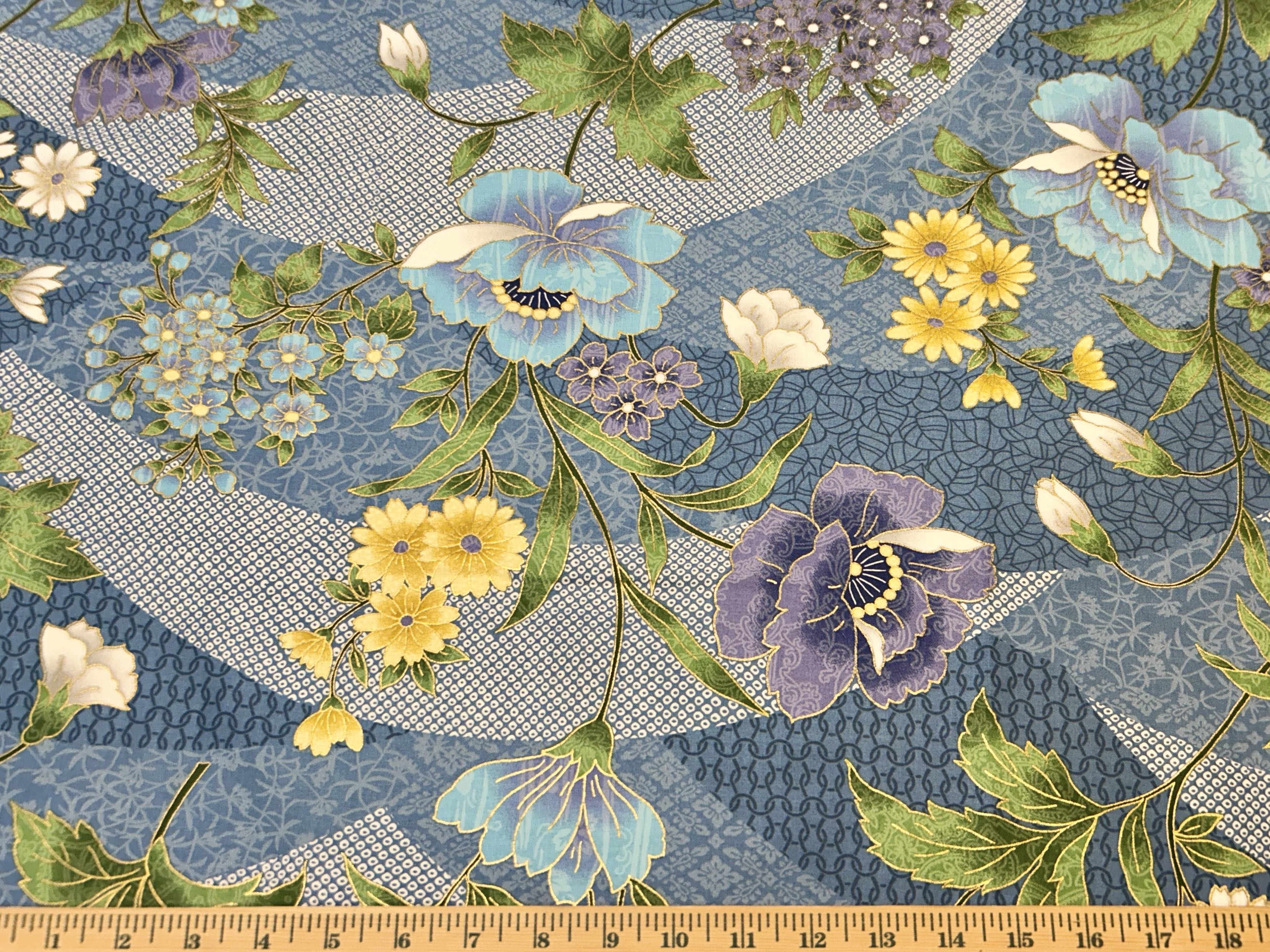 Yukata | Printed Cotton Sateen