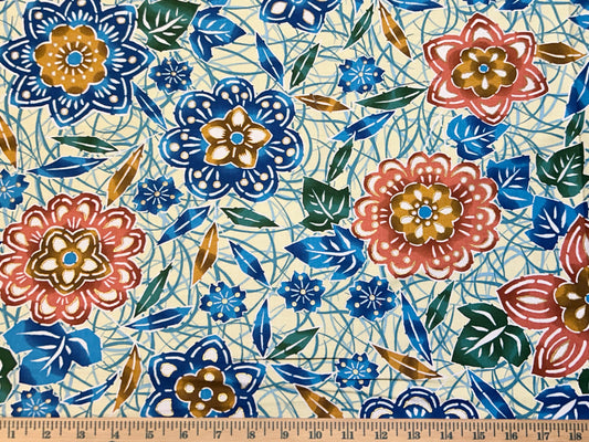 Yukata | Printed Cotton Sateen